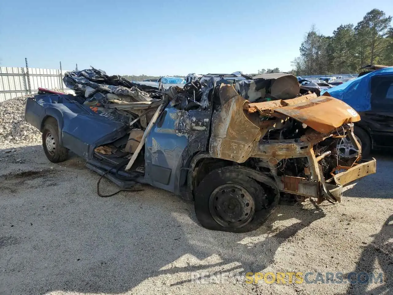 4 Photograph of a damaged car 3C6URVJG5KE546603 RAM All Models 2019