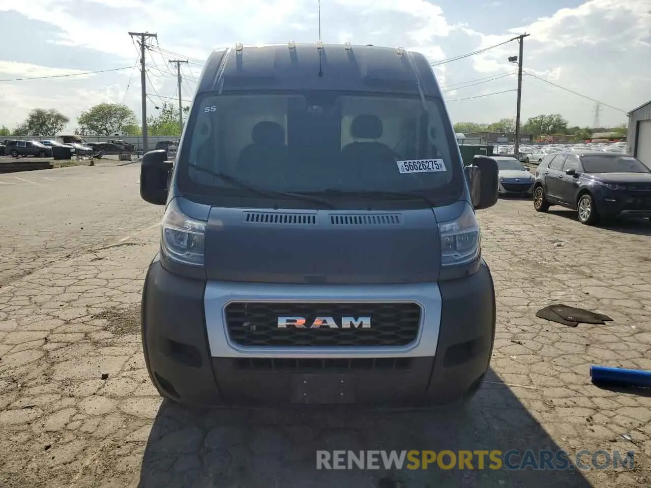 5 Photograph of a damaged car 3C6URVJG7KE553293 RAM All Models 2019