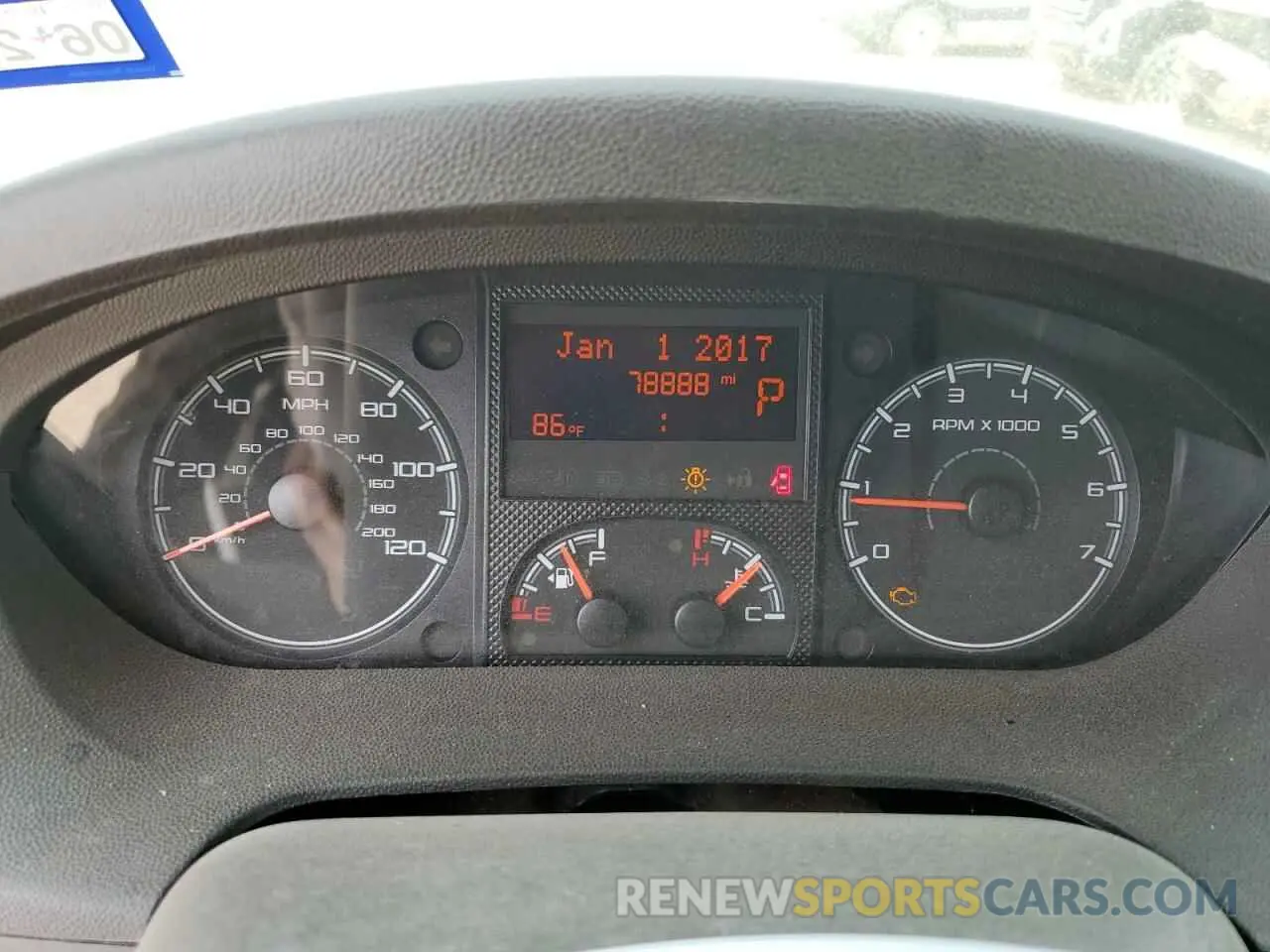 9 Photograph of a damaged car 3C6URVUG8KE560345 RAM All Models 2019