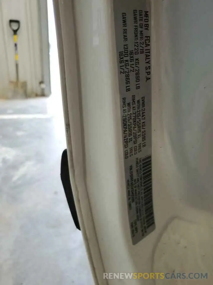 12 Фотография поврежденного автомобиля ZFBHRFAB5K6M95018 RAM All Models 2019
