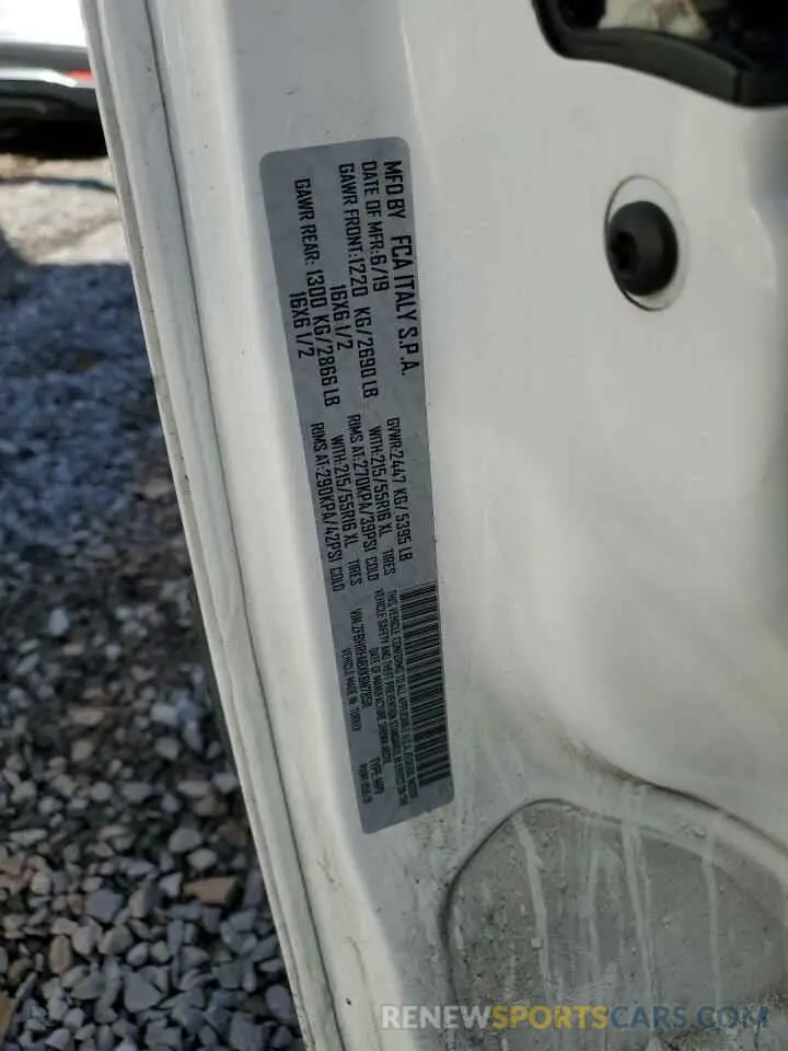 13 Photograph of a damaged car ZFBHRFABXK6N78511 RAM All Models 2019
