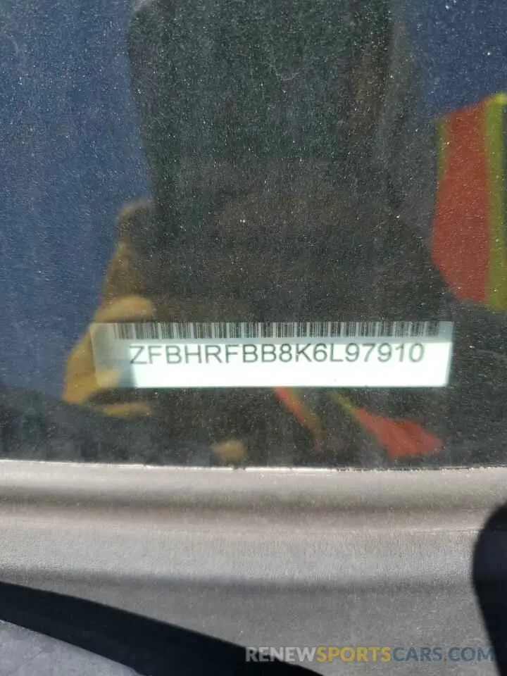 12 Photograph of a damaged car ZFBHRFBB8K6L97910 RAM All Models 2019