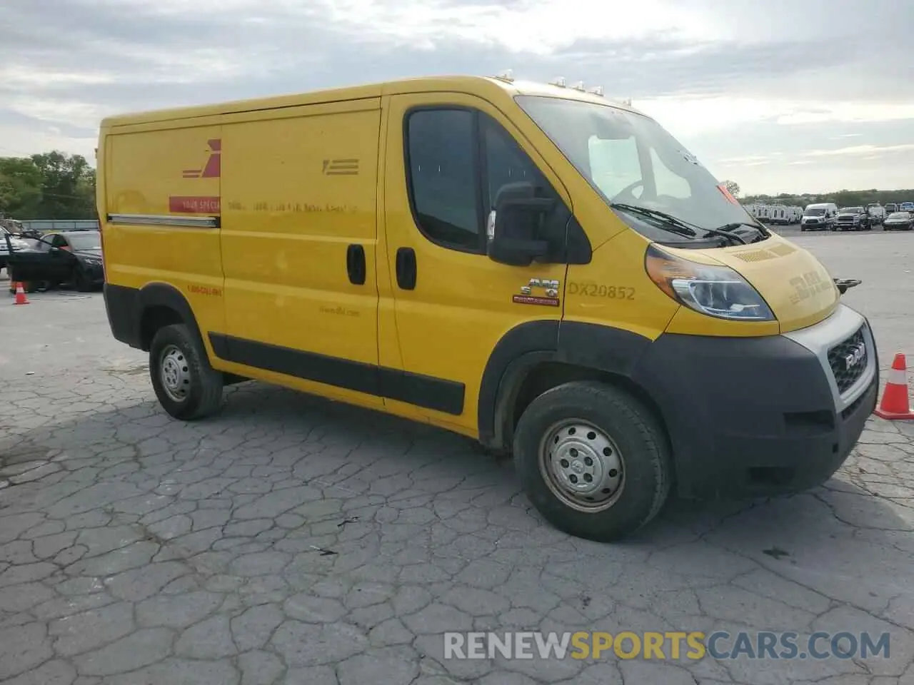 4 Фотография поврежденного автомобиля 3C6TRVAG8LE127304 RAM All Models 2020