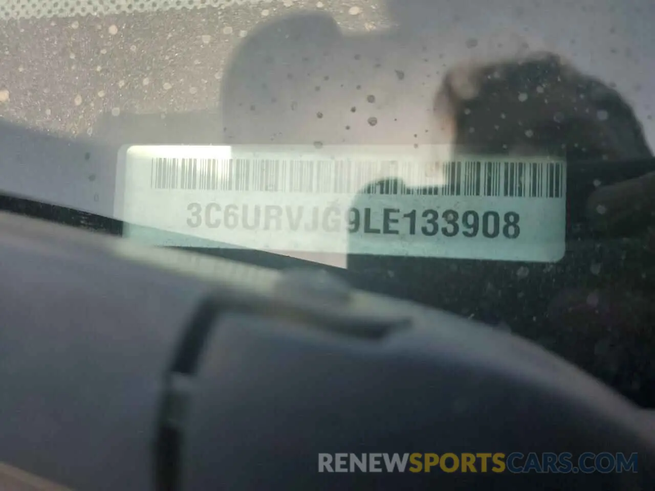 13 Photograph of a damaged car 3C6URVJG9LE133908 RAM All Models 2020