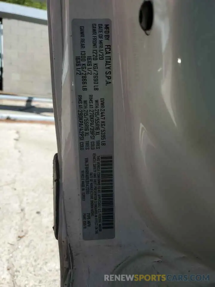 13 Фотография поврежденного автомобиля ZFBHRFAB1L6R42090 RAM All Models 2020
