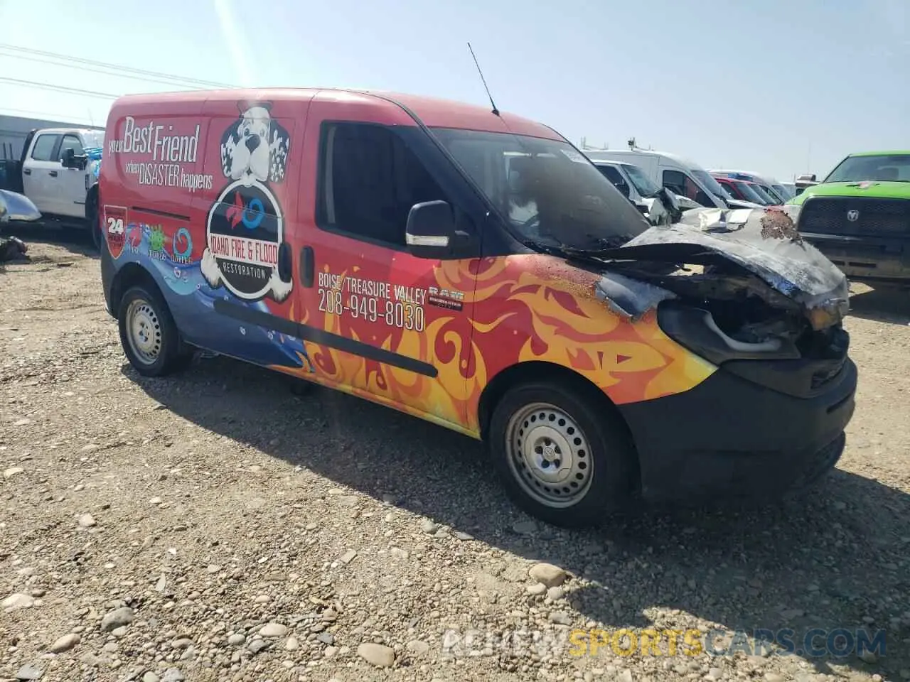 4 Photograph of a damaged car ZFBHRFAB7L6S17576 RAM All Models 2020