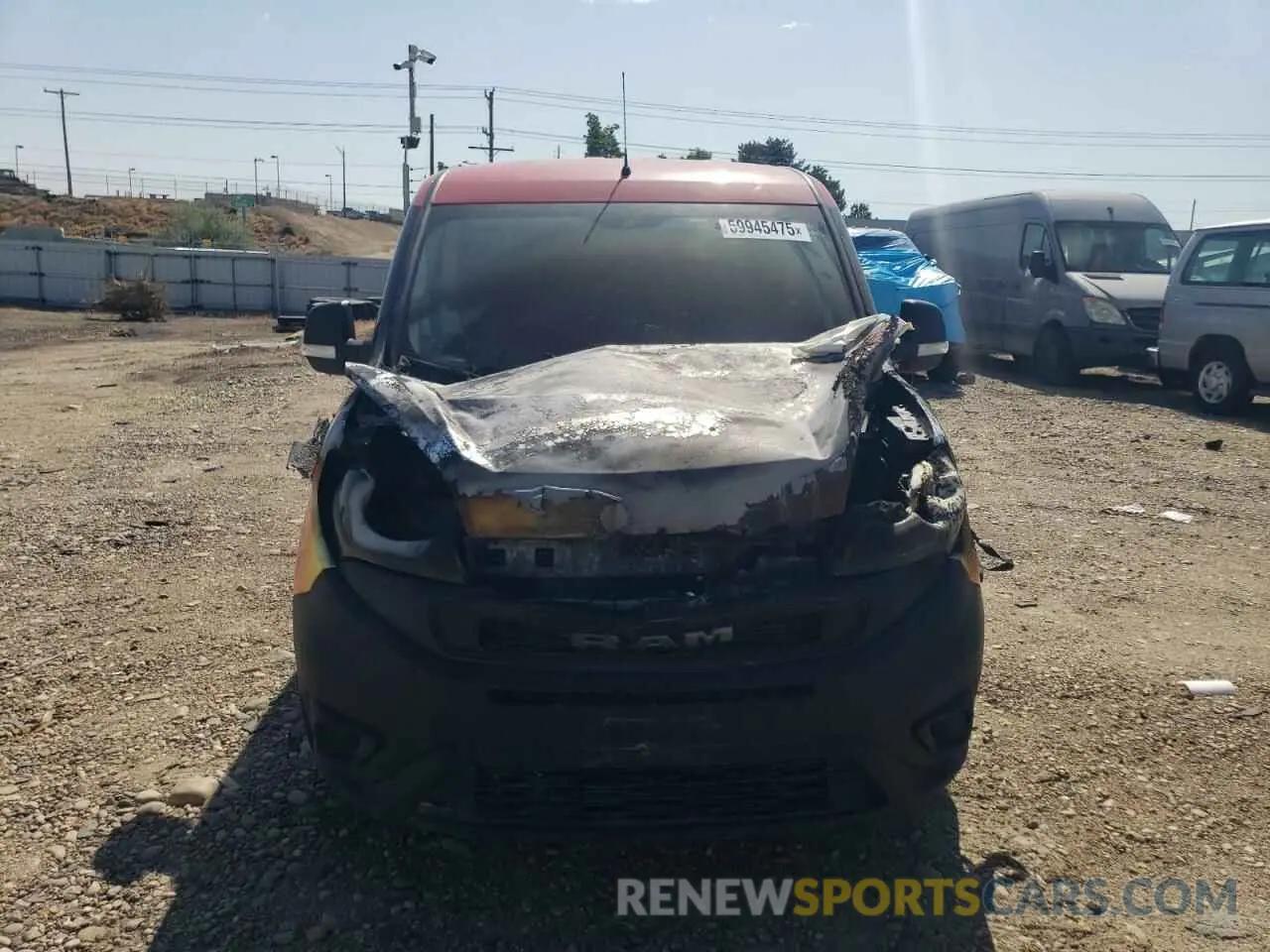 5 Photograph of a damaged car ZFBHRFAB7L6S17576 RAM All Models 2020