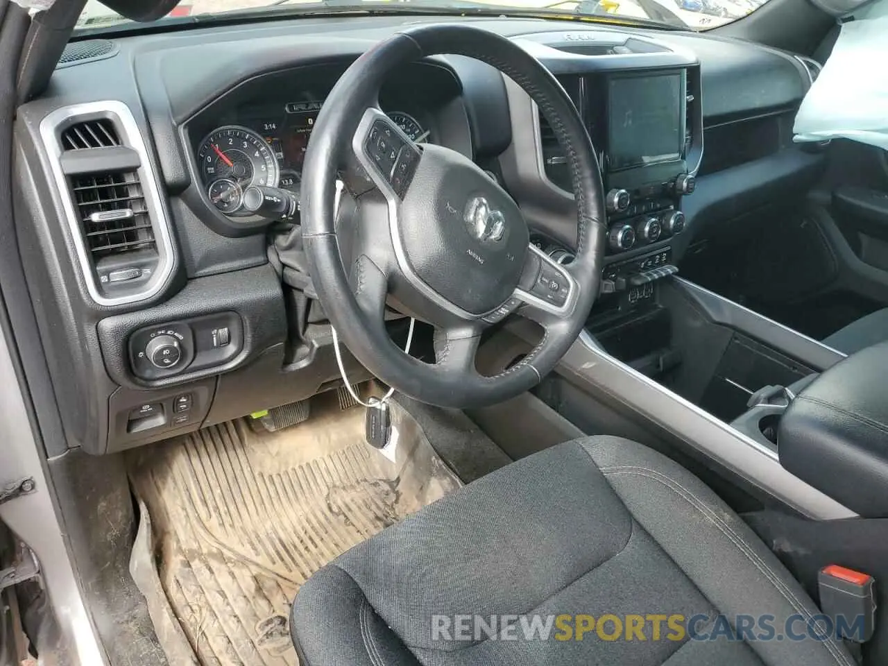 8 Фотография поврежденного автомобиля 1C6SRFFT2MN512202 RAM All Models 2021