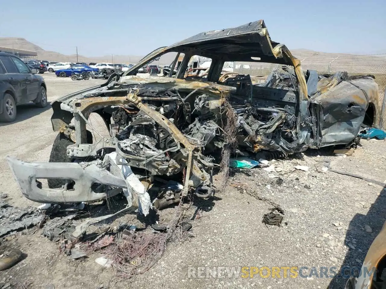 1 Photograph of a damaged car 3C63RRRL4MG688064 RAM All Models 2021