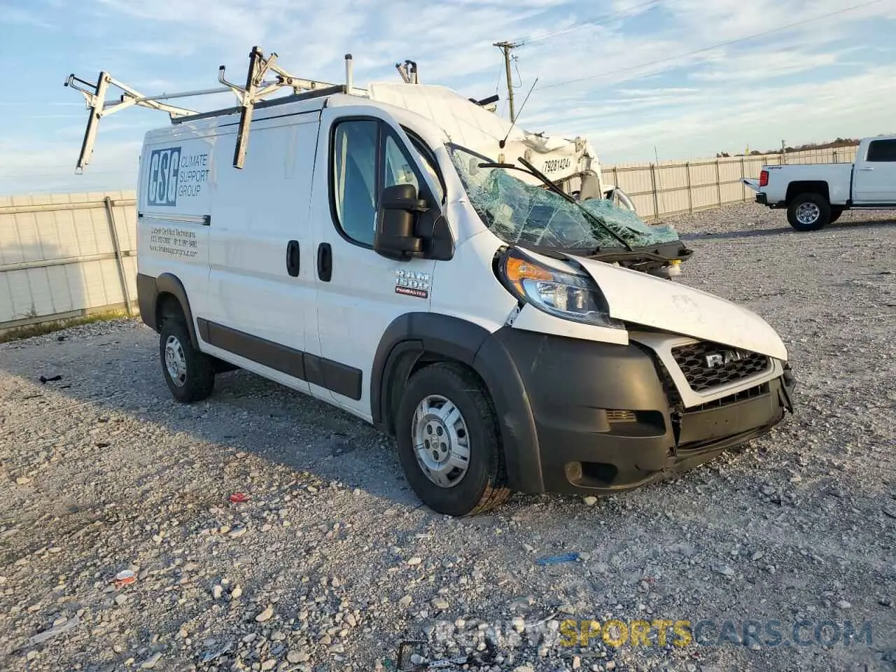 4 Фотография поврежденного автомобиля 3C6LRVAG6ME577874 RAM All Models 2021