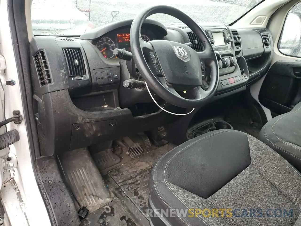 8 Photograph of a damaged car 3C6MRVHG5ME524805 RAM All Models 2021