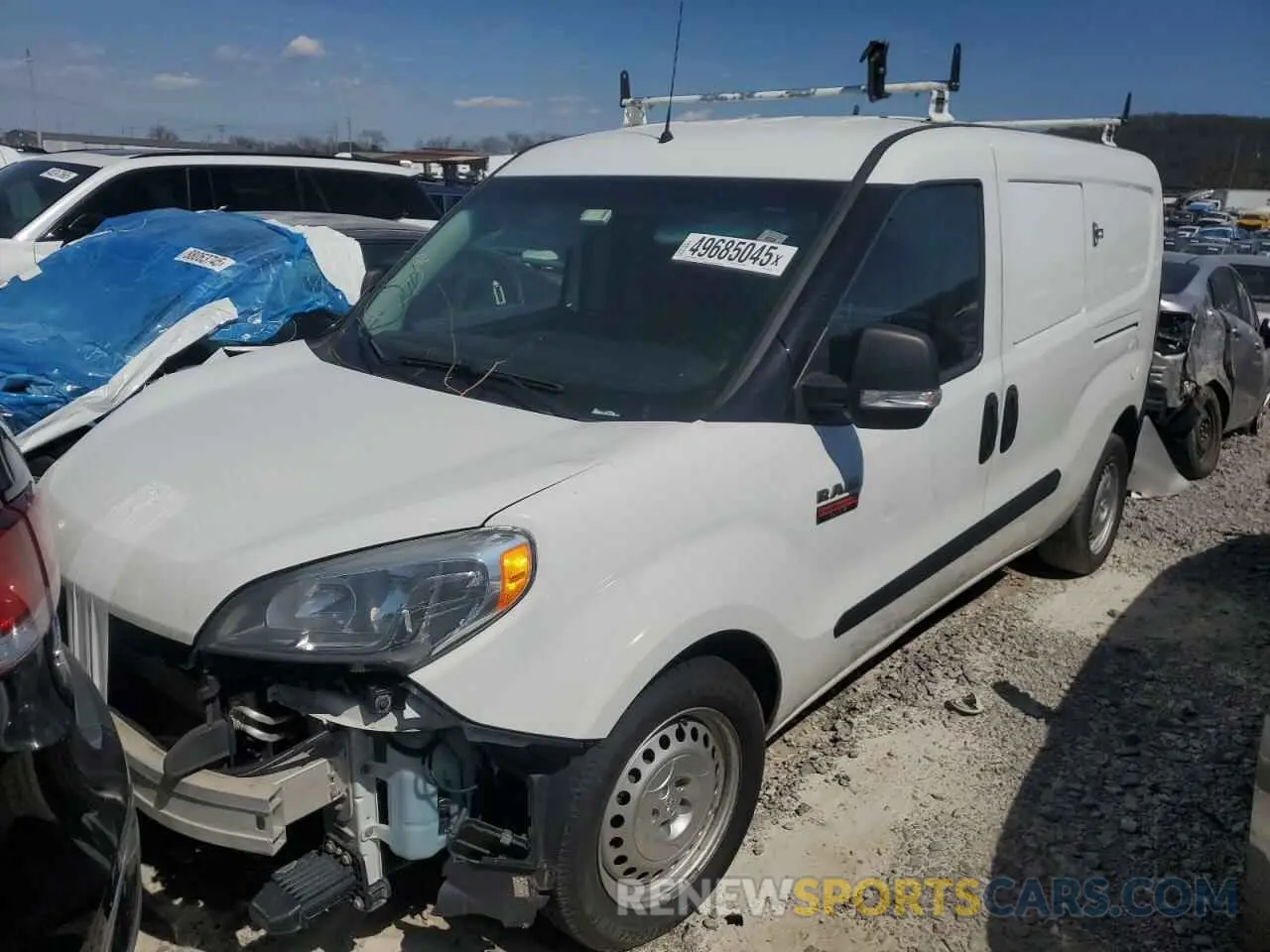 1 Photograph of a damaged car ZFBHRFAB5M6T87663 RAM All Models 2021
