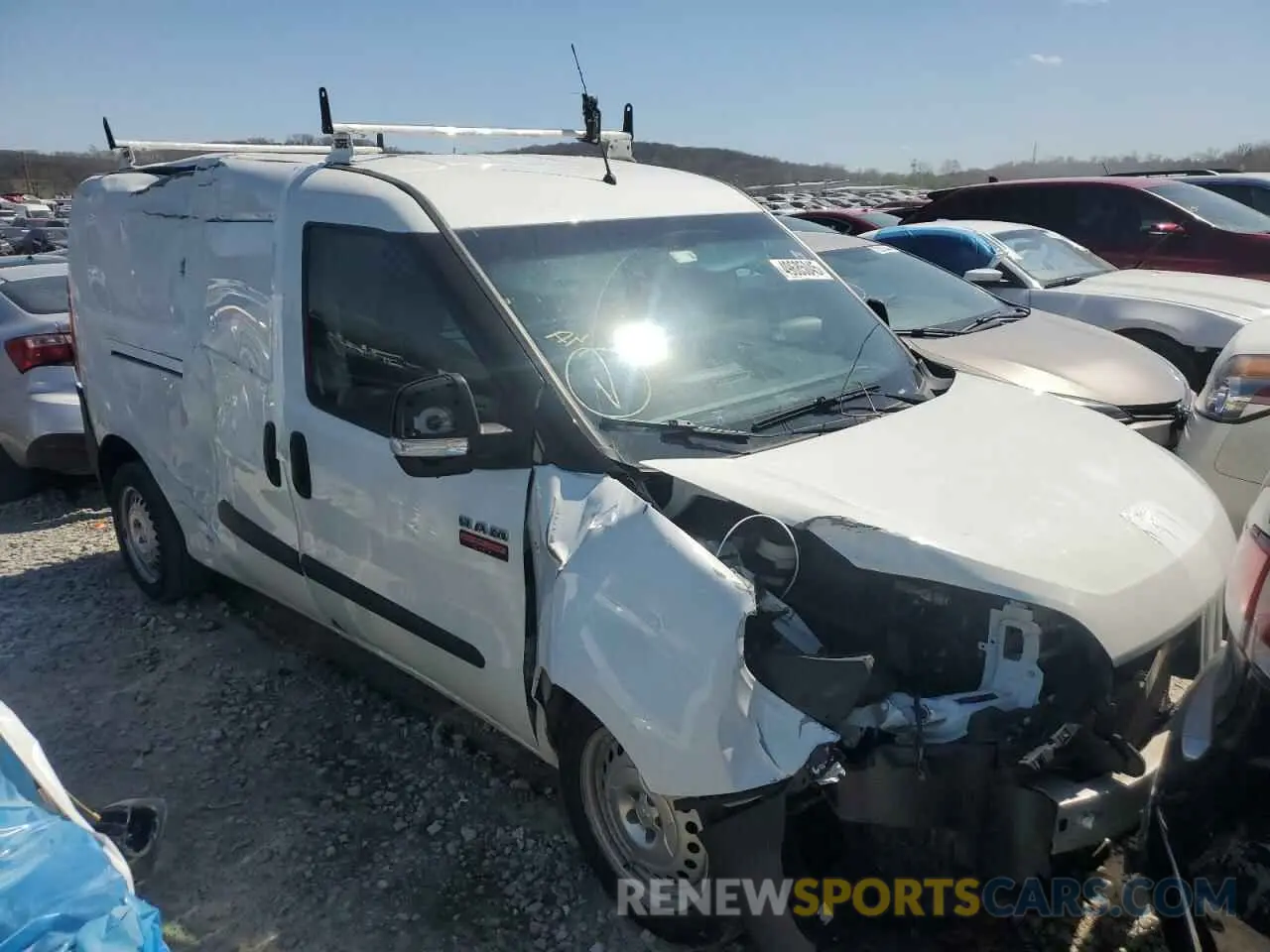 4 Photograph of a damaged car ZFBHRFAB5M6T87663 RAM All Models 2021