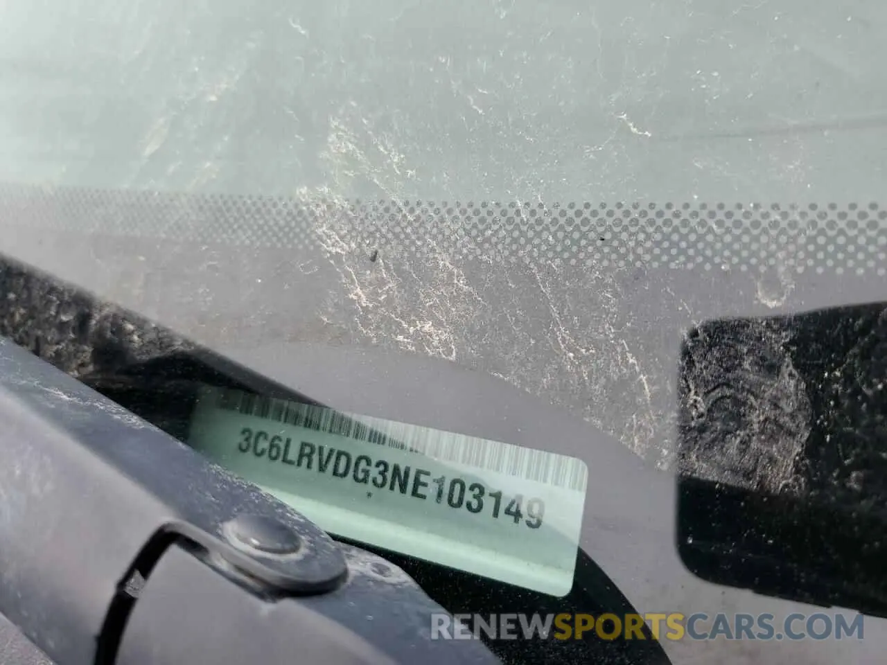 12 Photograph of a damaged car 3C6LRVDG3NE103149 RAM All Models 2022