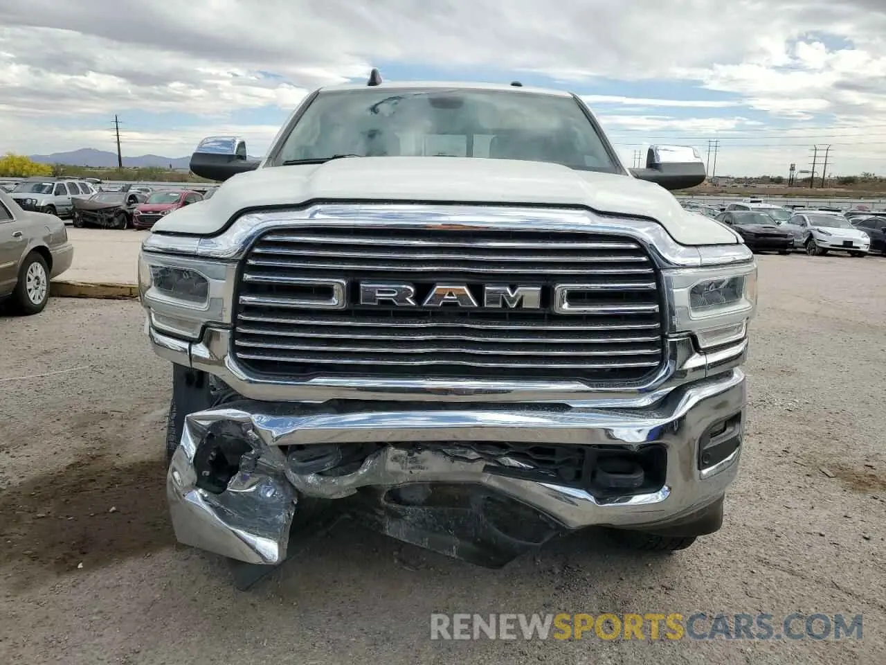 5 Photograph of a damaged car 3C6UR5FL5NG228396 RAM All Models 2022