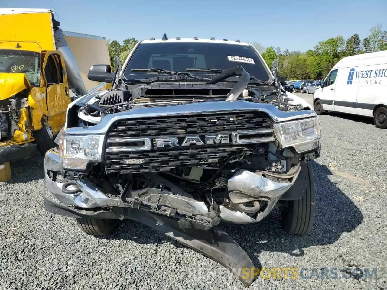 5 Photograph of a damaged car 3C7WRKAL3NG424038 RAM All Models 2022