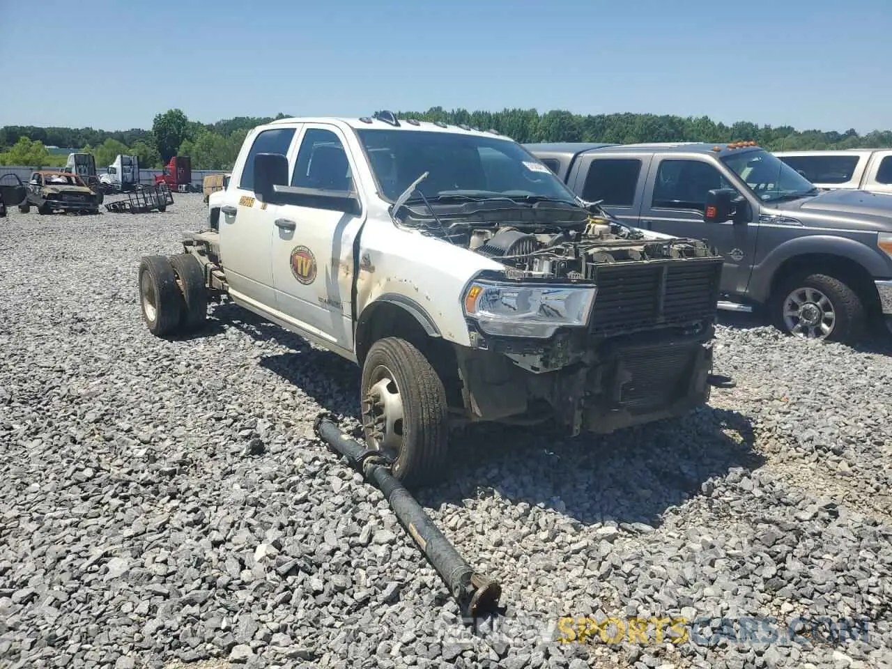 4 Photograph of a damaged car 3C7WRNELXNG255664 RAM All Models 2022