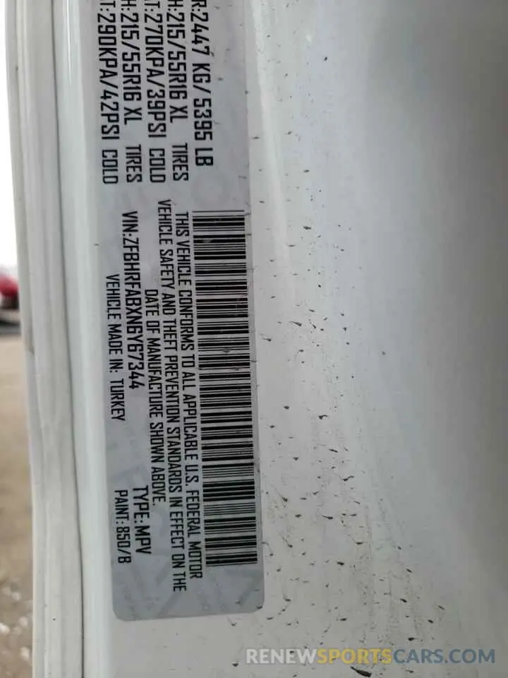 13 Photograph of a damaged car ZFBHRFABXN6Y67344 RAM All Models 2022