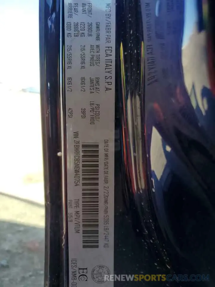 13 Фотография поврежденного автомобиля ZFBHRFCB5N6W40754 RAM All Models 2022