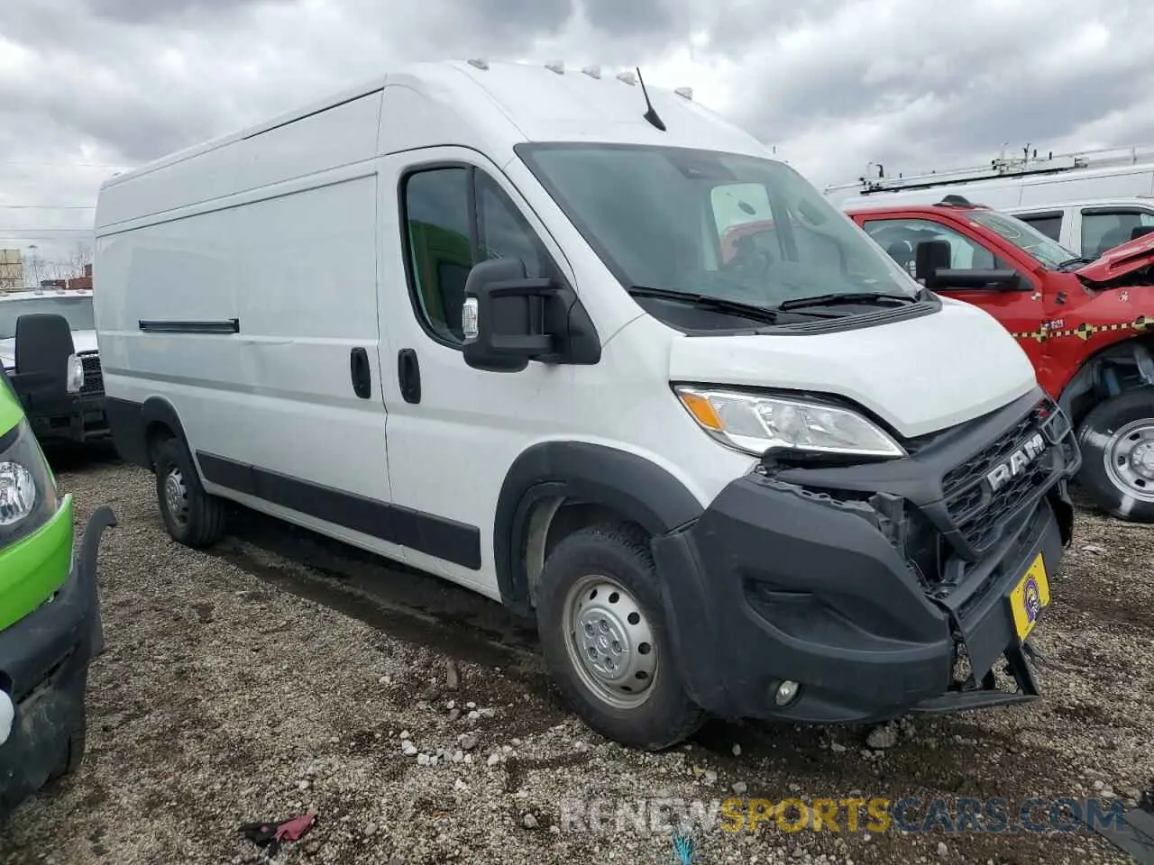 4 Фотография поврежденного автомобиля 3C6MRVJG6PE516758 RAM All Models 2023