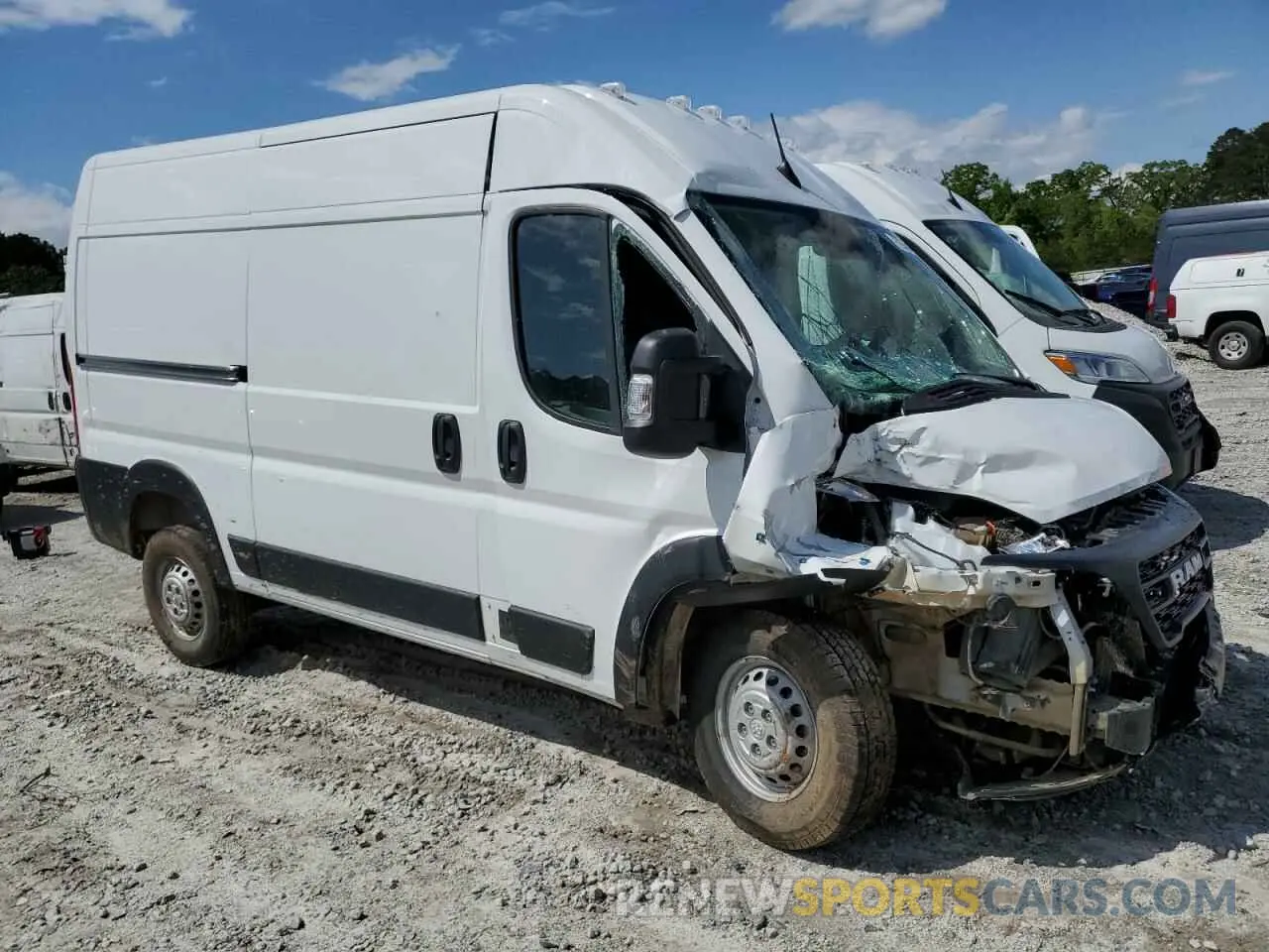 4 Photograph of a damaged car 3C6LRVCGXSE512018 RAM All Models 2025
