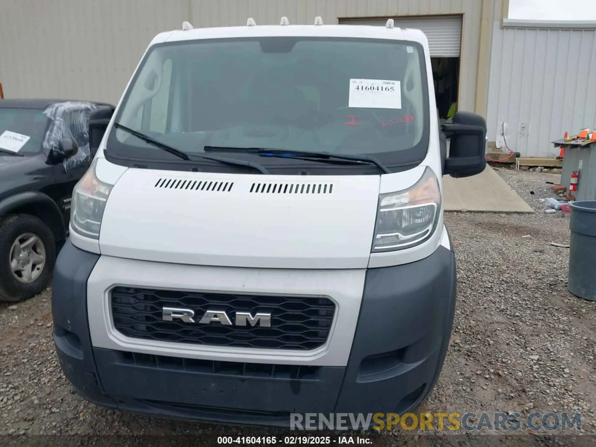 11 Photograph of a damaged car 3C6TRVAG4KE565915 RAM PROMASTER 1500 2019