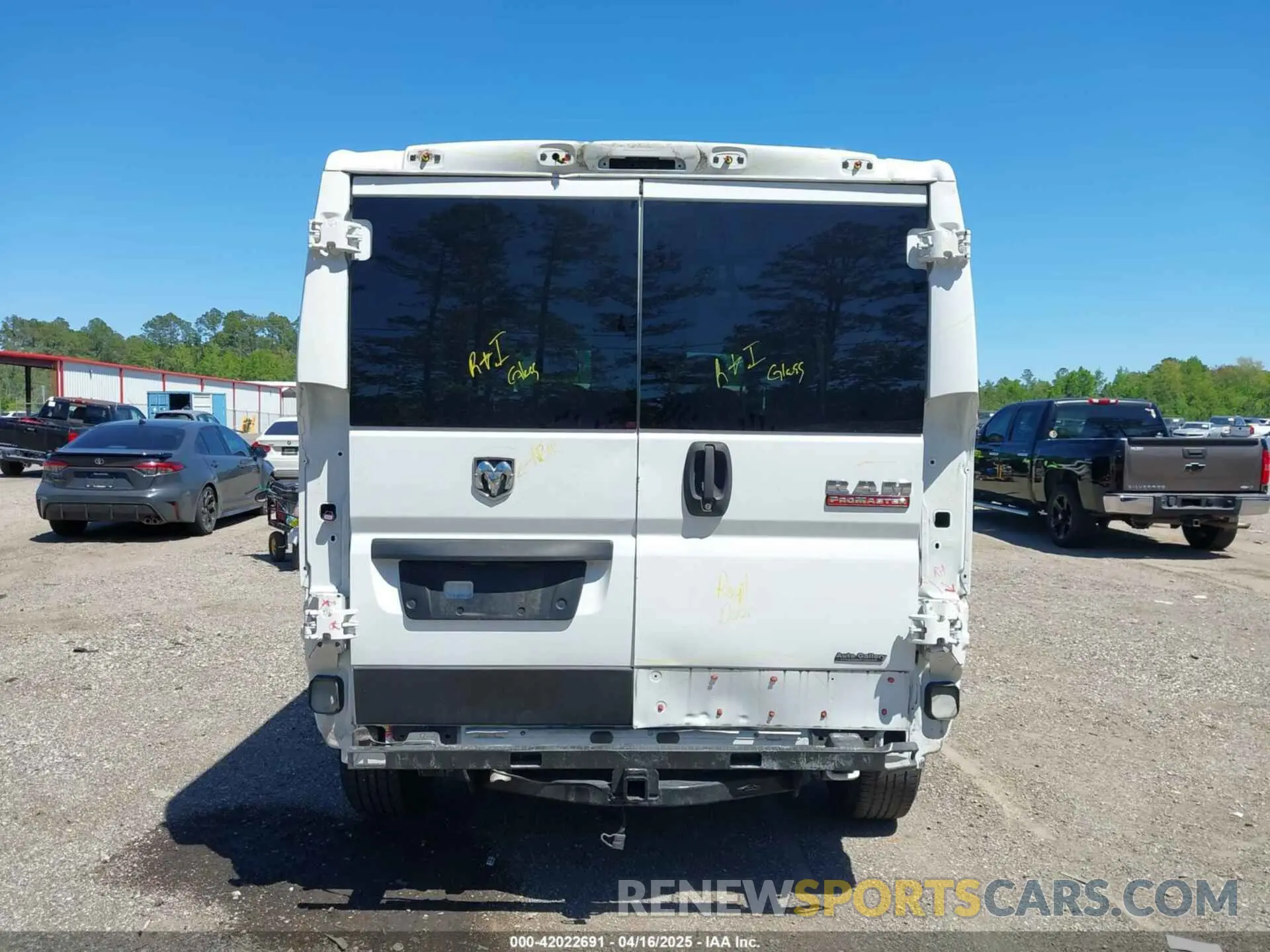 16 Фотография поврежденного автомобиля 3C6TRVAG9KE501966 RAM PROMASTER 1500 2019
