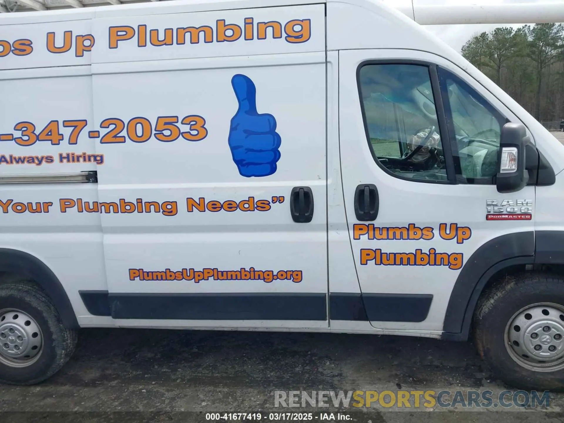 13 Фотография поврежденного автомобиля 3C6TRVBG3KE532824 RAM PROMASTER 1500 2019