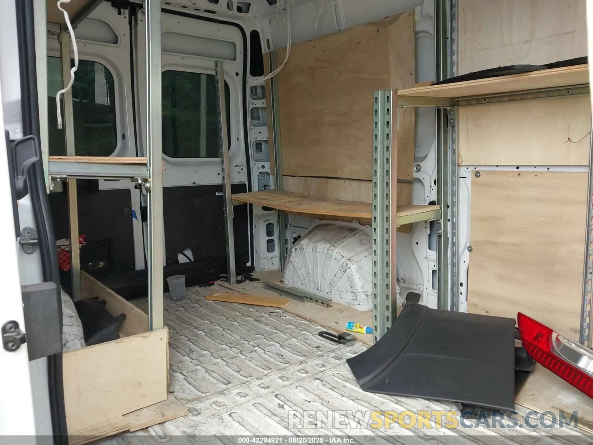 8 Фотография поврежденного автомобиля 3C6TRVBG5KE565887 RAM PROMASTER 1500 2019
