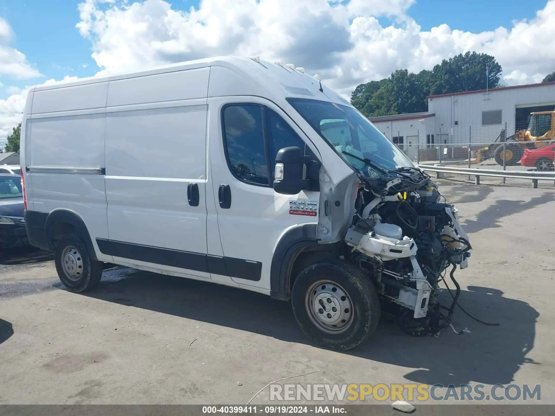 14 Фотография поврежденного автомобиля 3C6TRVBG6KE556406 RAM PROMASTER 1500 2019