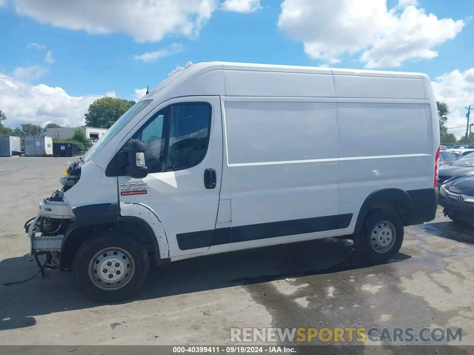 15 Фотография поврежденного автомобиля 3C6TRVBG6KE556406 RAM PROMASTER 1500 2019