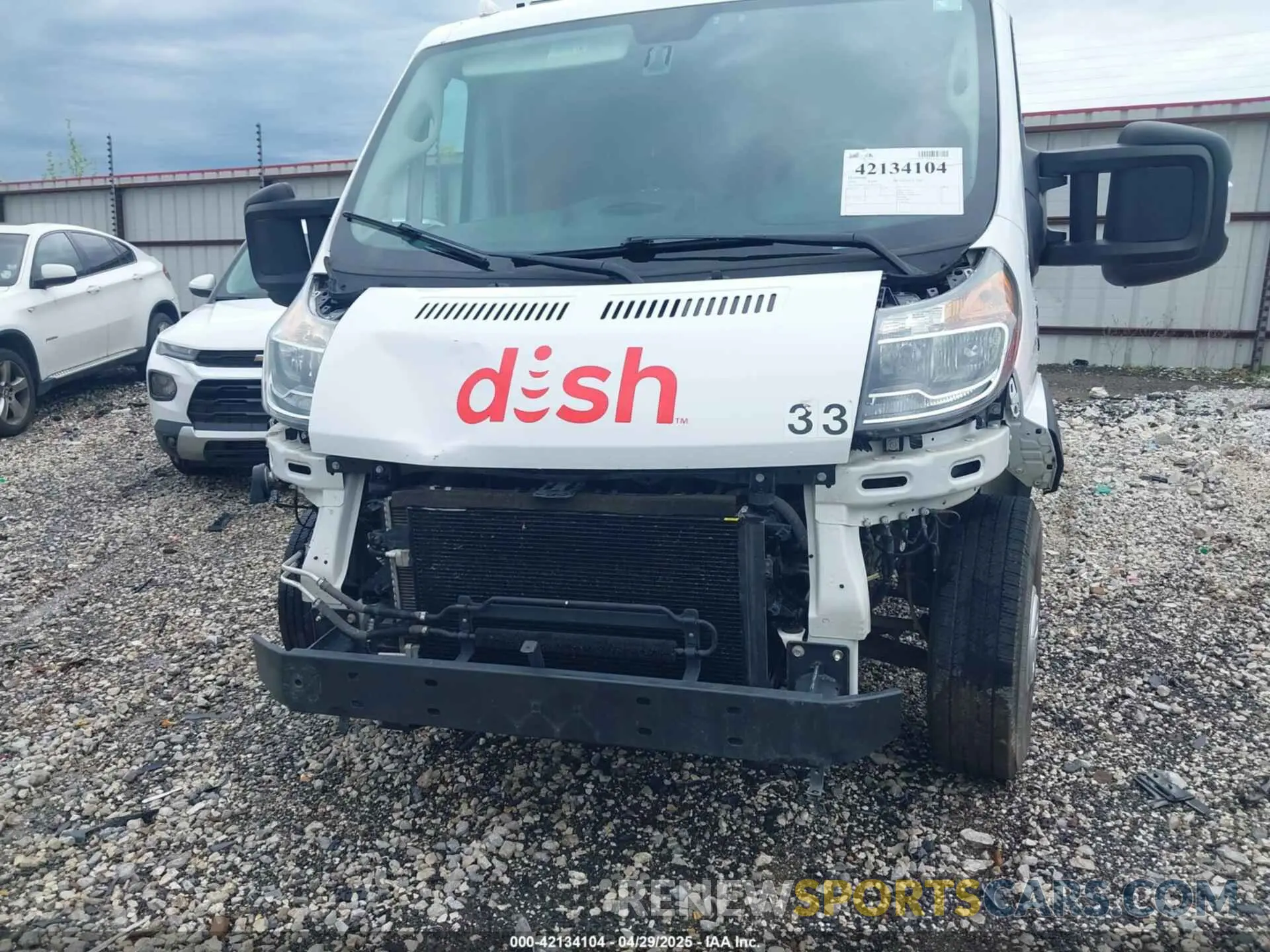 6 Photograph of a damaged car 3C6TRVAG1LE130156 RAM PROMASTER 1500 2020
