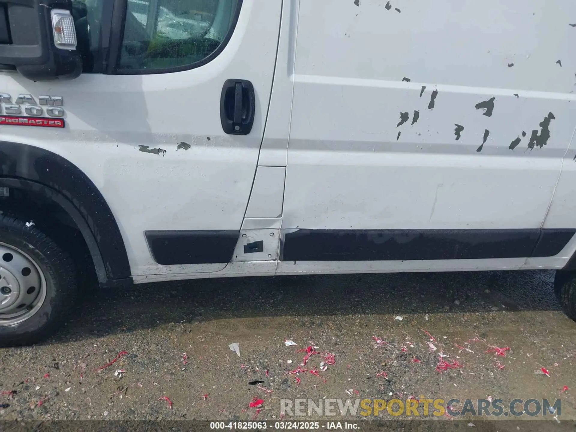 6 Фотография поврежденного автомобиля 3C6TRVAG1LE135423 RAM PROMASTER 1500 2020