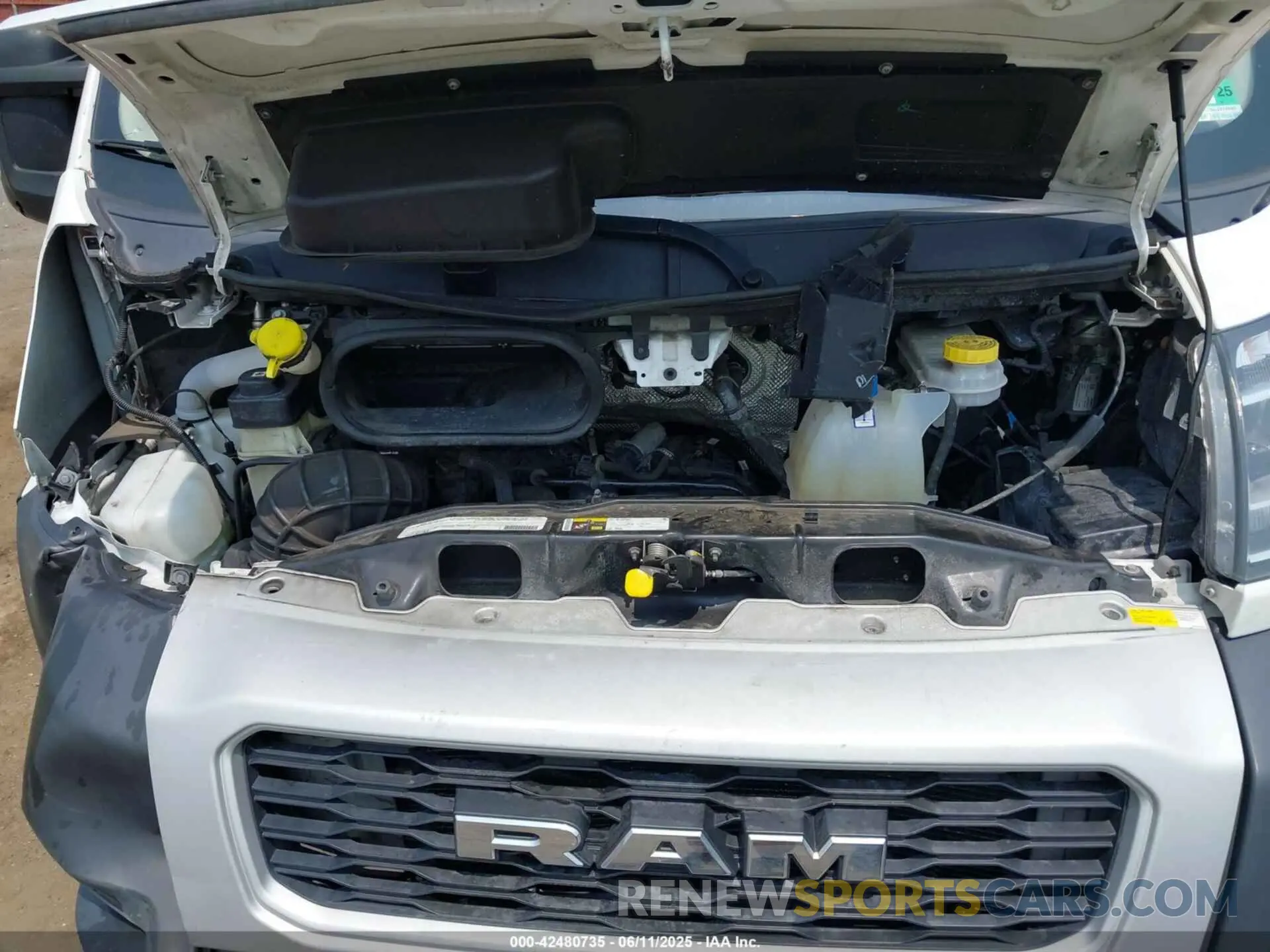 10 Фотография поврежденного автомобиля 3C6TRVBG8LE126183 RAM PROMASTER 1500 2020