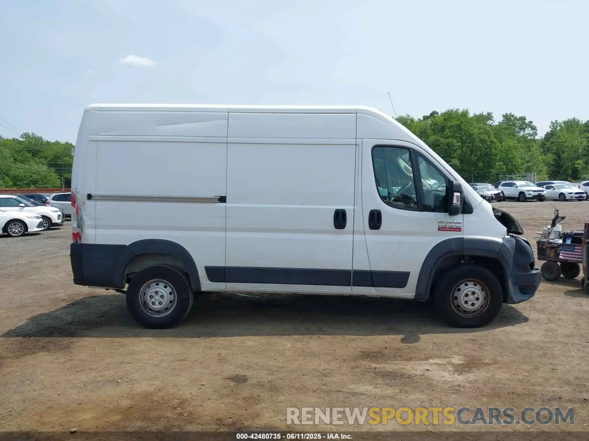 13 Фотография поврежденного автомобиля 3C6TRVBG8LE126183 RAM PROMASTER 1500 2020