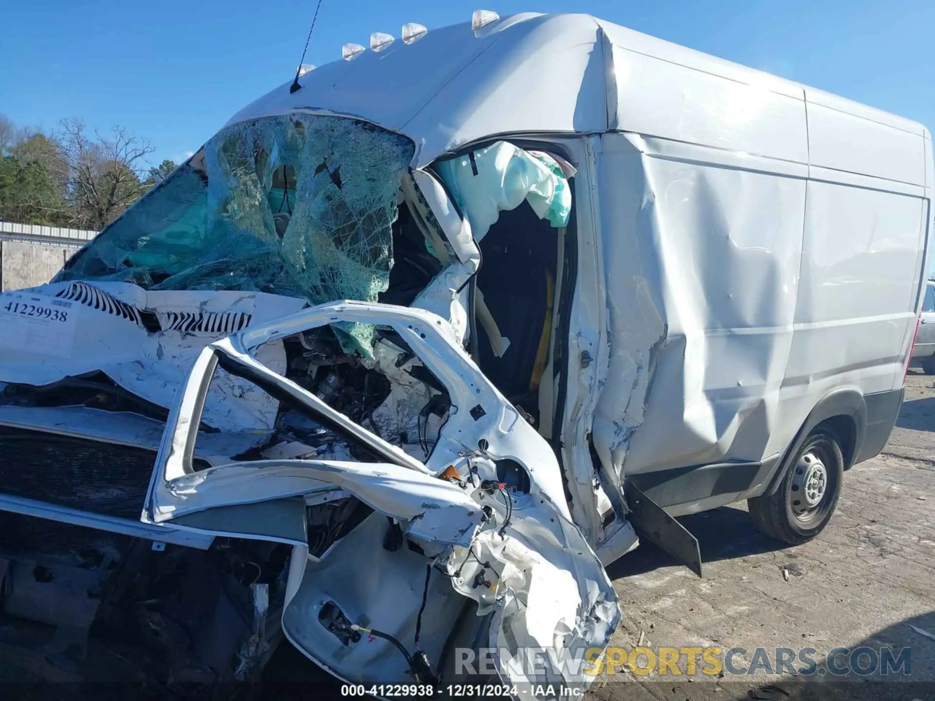 14 Фотография поврежденного автомобиля 3C6TRVBG8LE127219 RAM PROMASTER 1500 2020