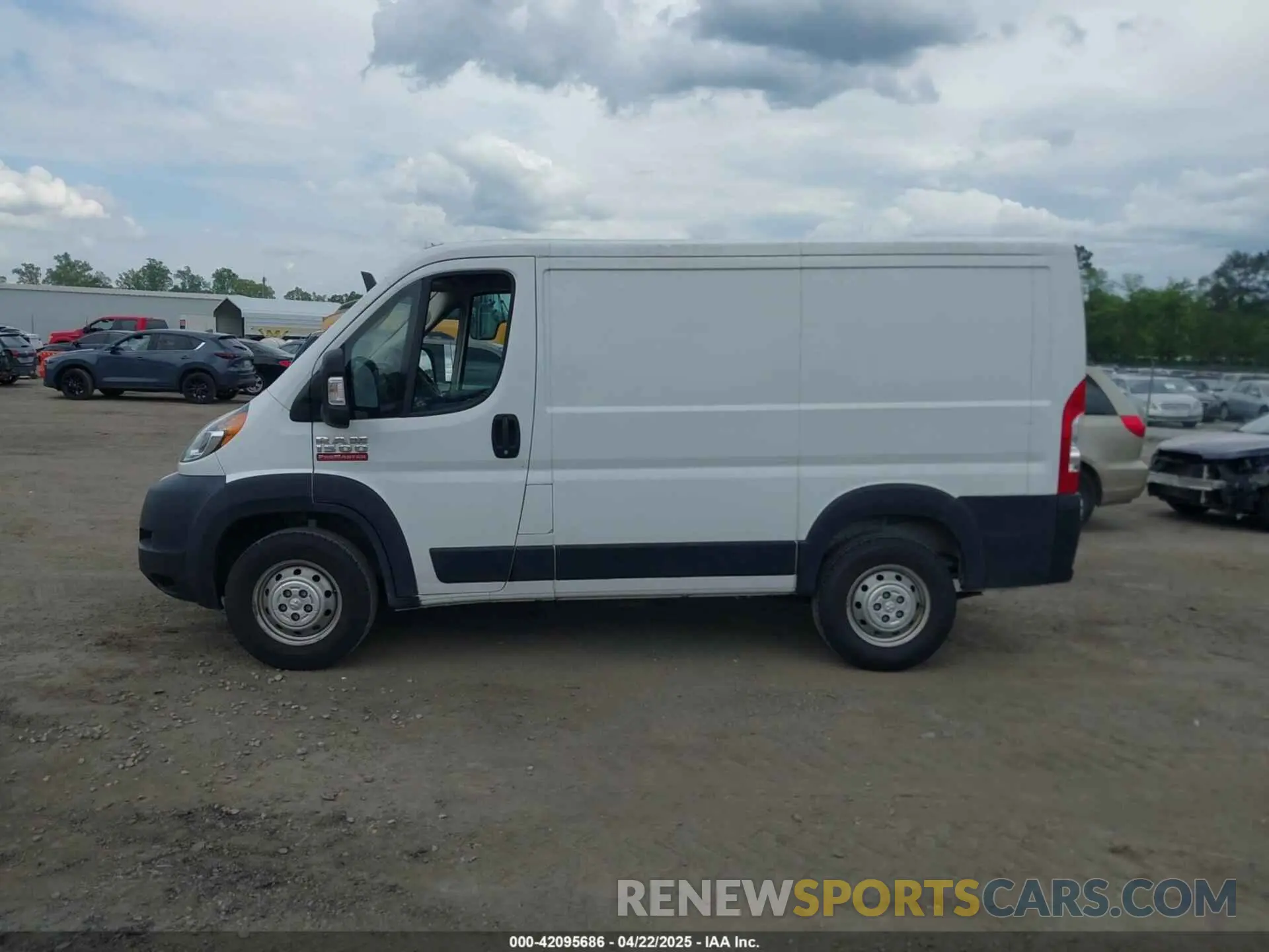 13 Фотография поврежденного автомобиля 3C6ERVNG1ME505564 RAM PROMASTER 1500 2021