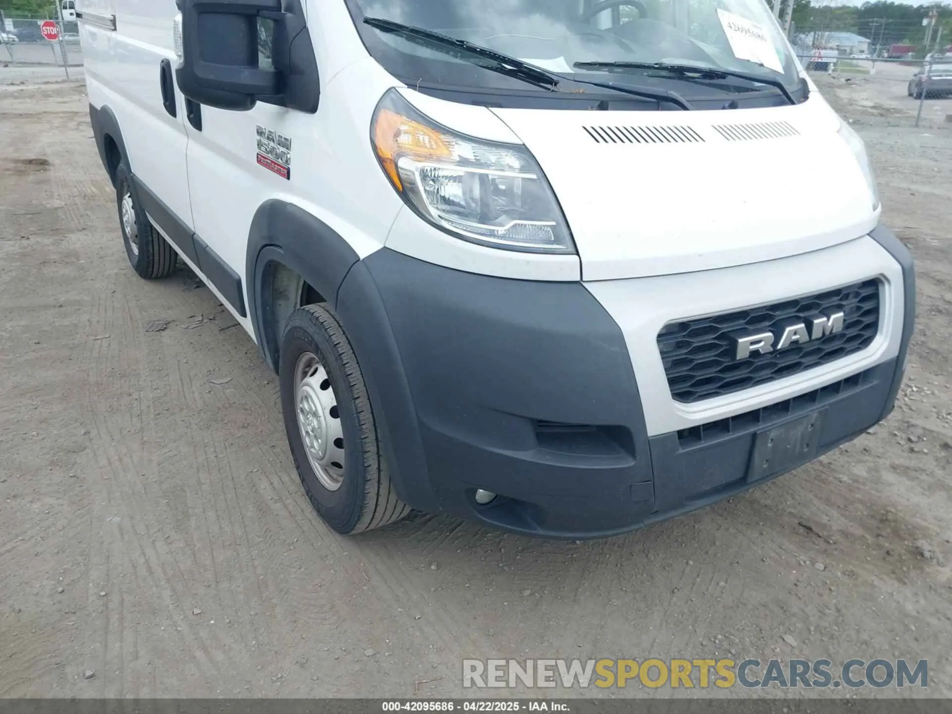 6 Фотография поврежденного автомобиля 3C6ERVNG1ME505564 RAM PROMASTER 1500 2021
