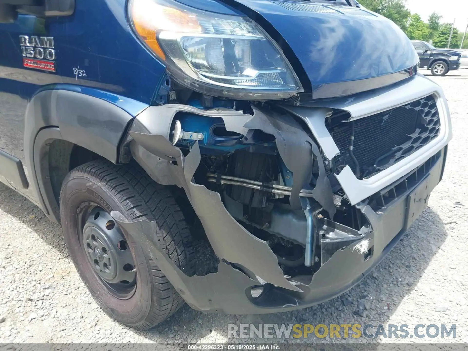 6 Photograph of a damaged car 3C6LRVAG0ME564750 RAM PROMASTER 1500 2021