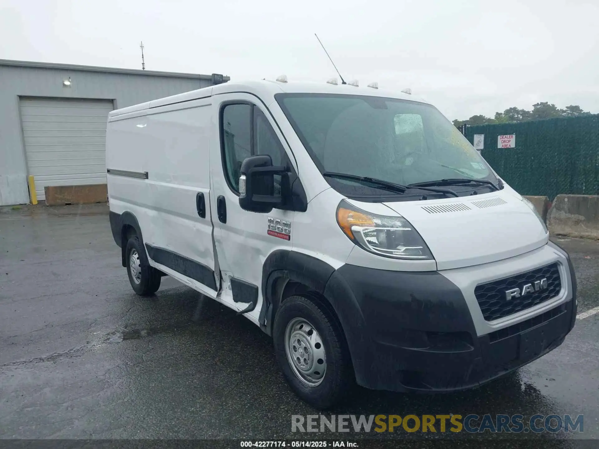 1 Фотография поврежденного автомобиля 3C6LRVAG9ME521265 RAM PROMASTER 1500 2021