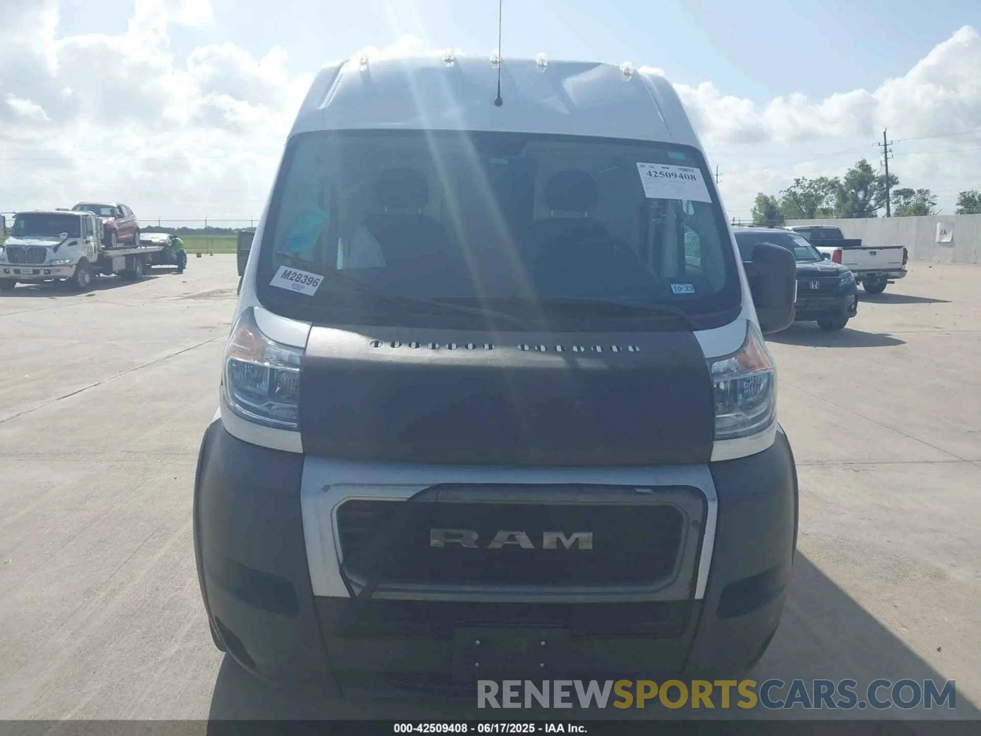 11 Фотография поврежденного автомобиля 3C6LRVBG1ME581703 RAM PROMASTER 1500 2021
