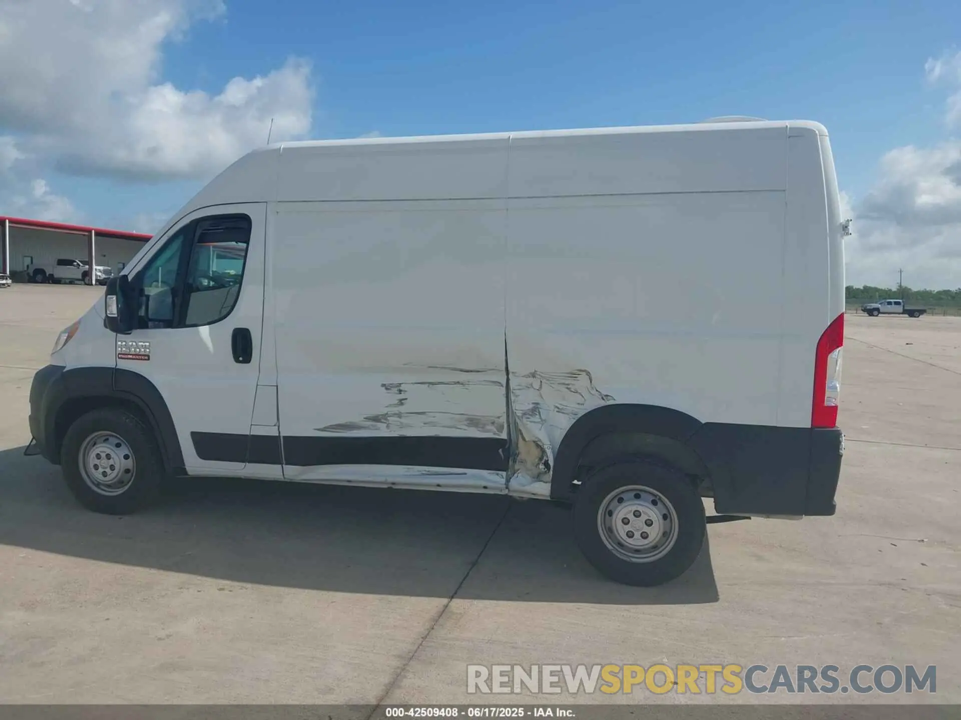 13 Фотография поврежденного автомобиля 3C6LRVBG1ME581703 RAM PROMASTER 1500 2021