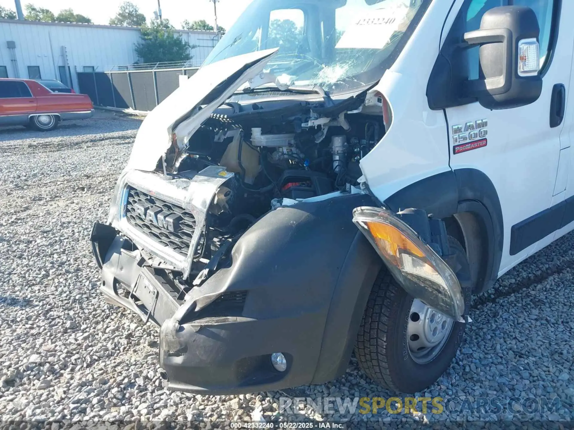 6 Photograph of a damaged car 3C6LRVBG2ME559354 RAM PROMASTER 1500 2021