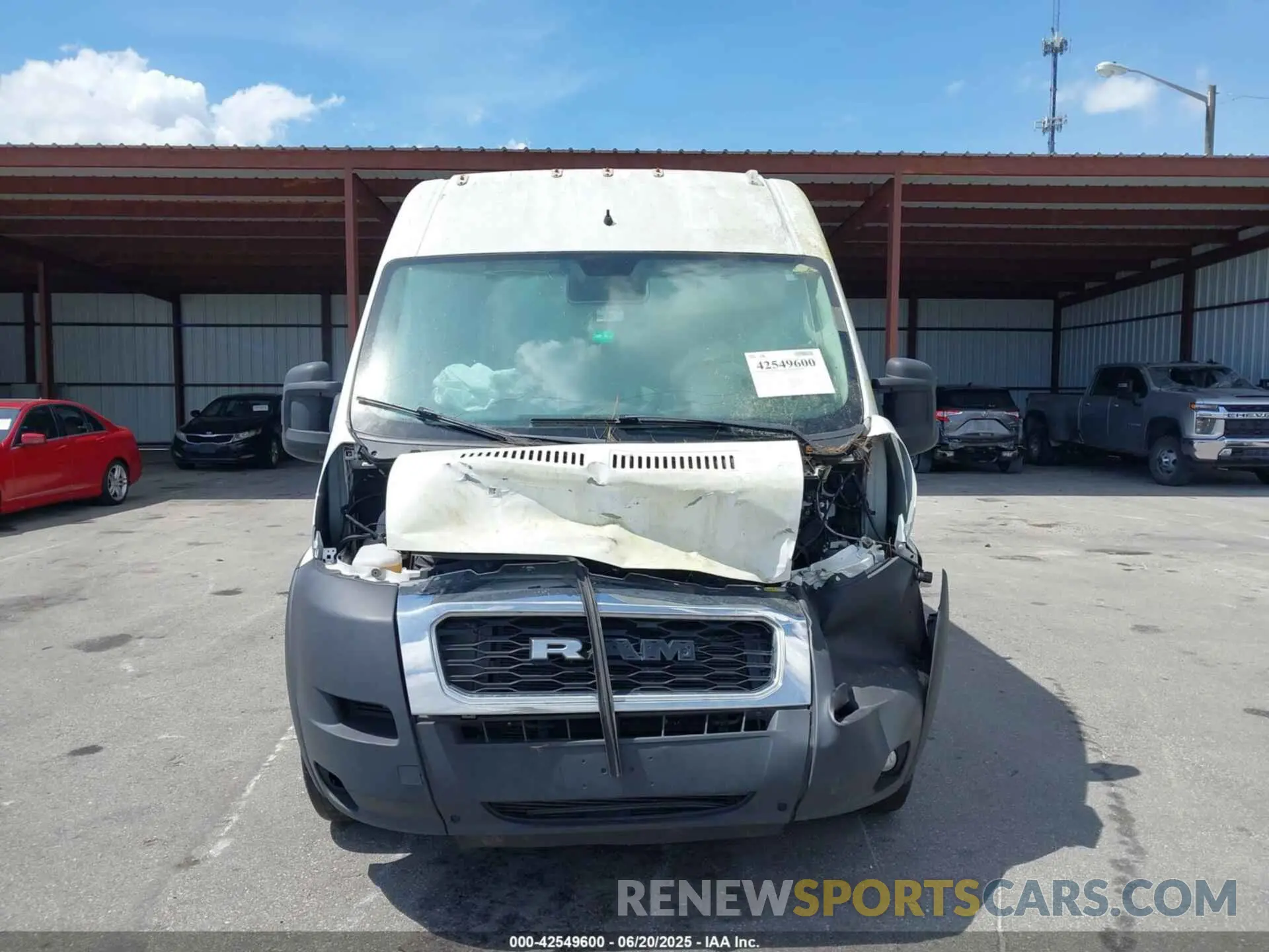 15 Фотография поврежденного автомобиля 3C6LRVBG2ME565140 RAM PROMASTER 1500 2021