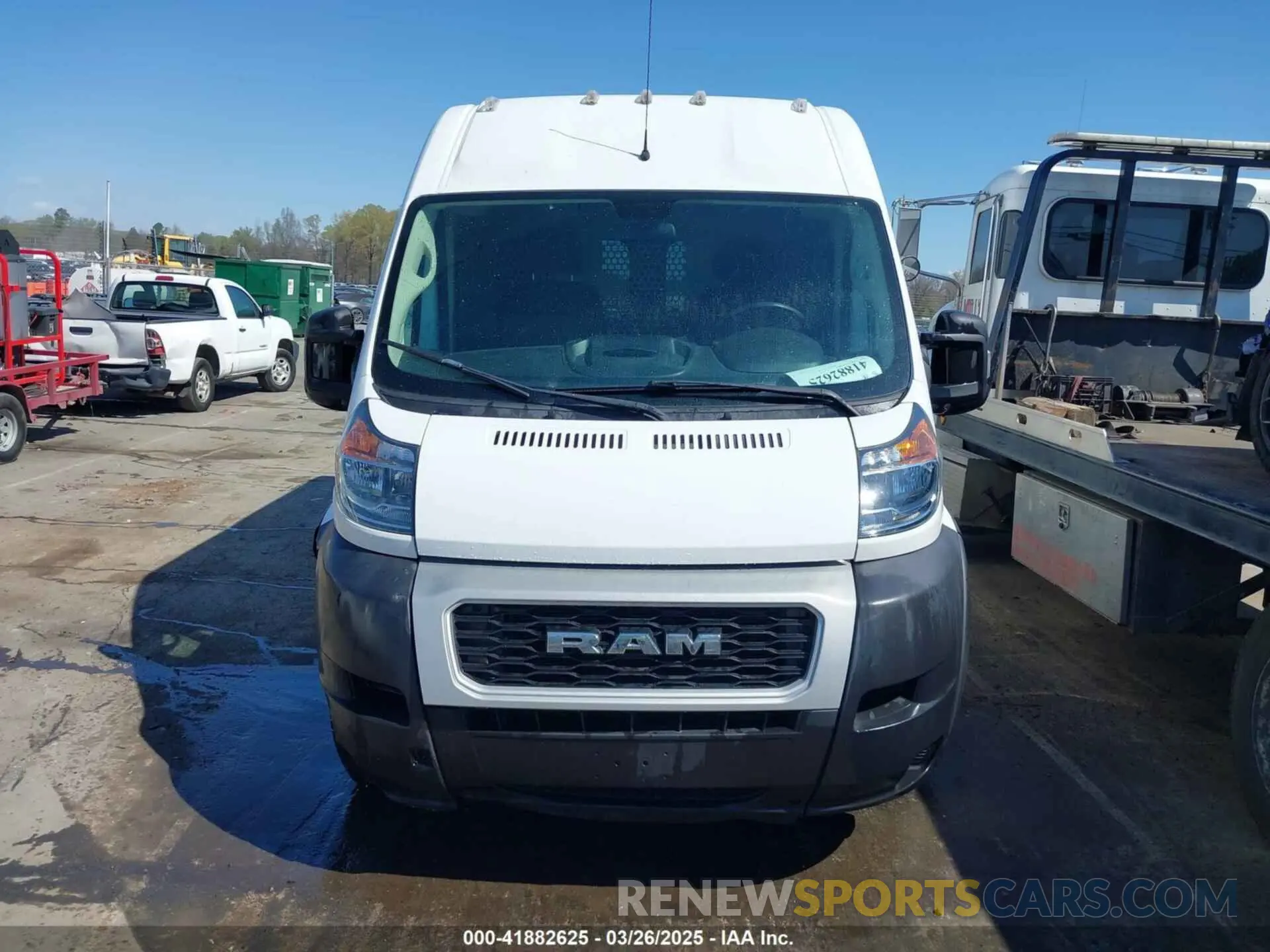 12 Фотография поврежденного автомобиля 3C6LRVBG5ME506650 RAM PROMASTER 1500 2021
