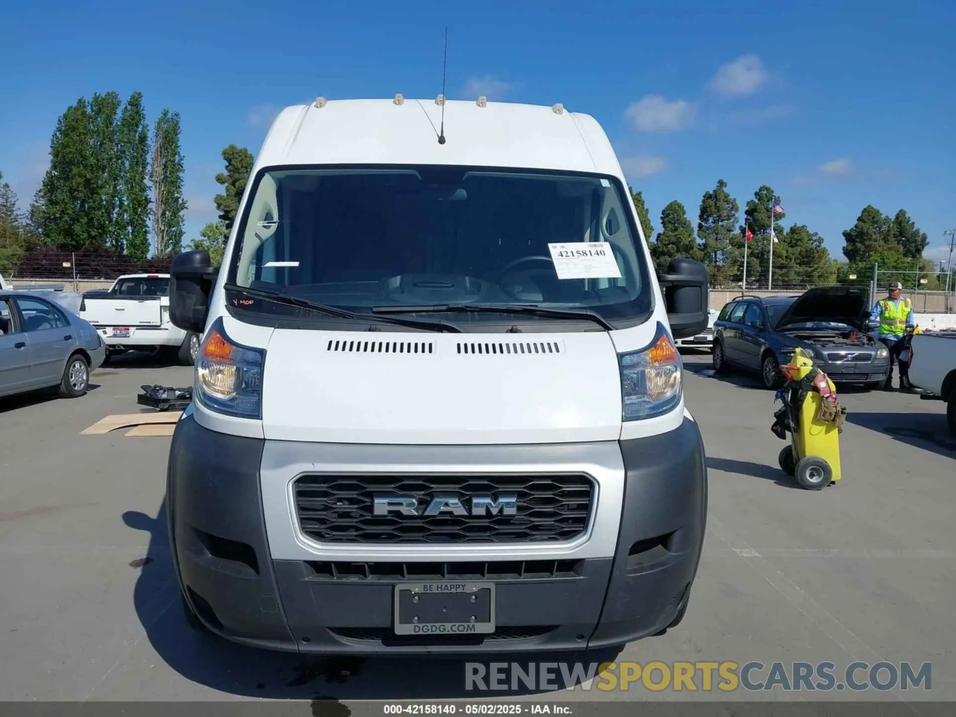11 Photograph of a damaged car 3C6LRVBG5ME567156 RAM PROMASTER 1500 2021