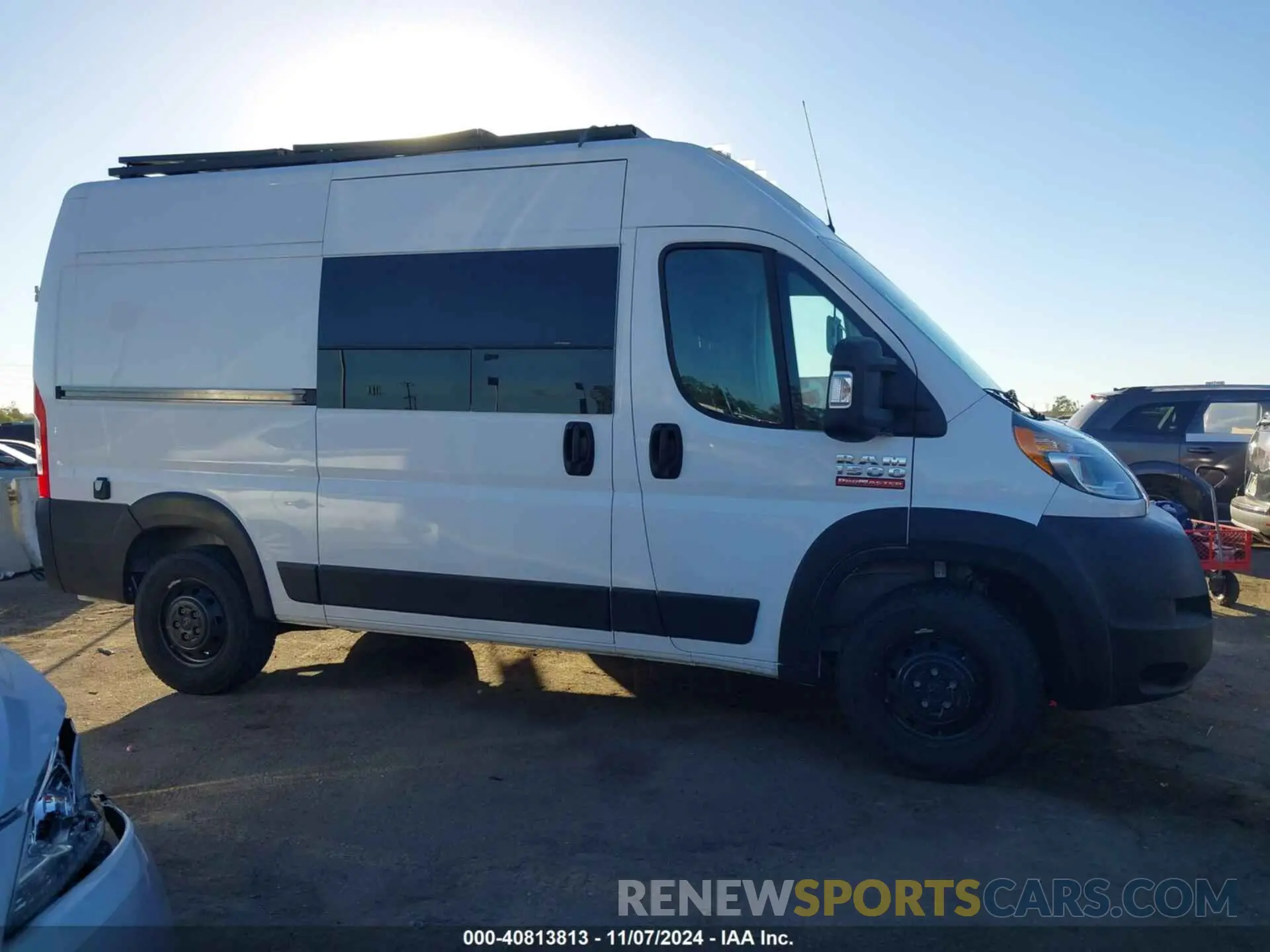 13 Photograph of a damaged car 3C6LRVBG8ME539769 RAM PROMASTER 1500 2021