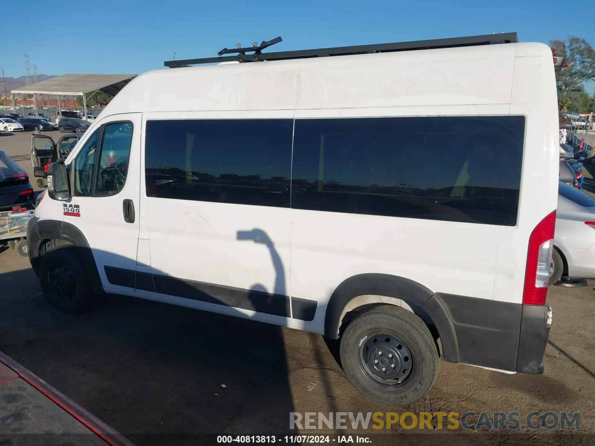 14 Photograph of a damaged car 3C6LRVBG8ME539769 RAM PROMASTER 1500 2021