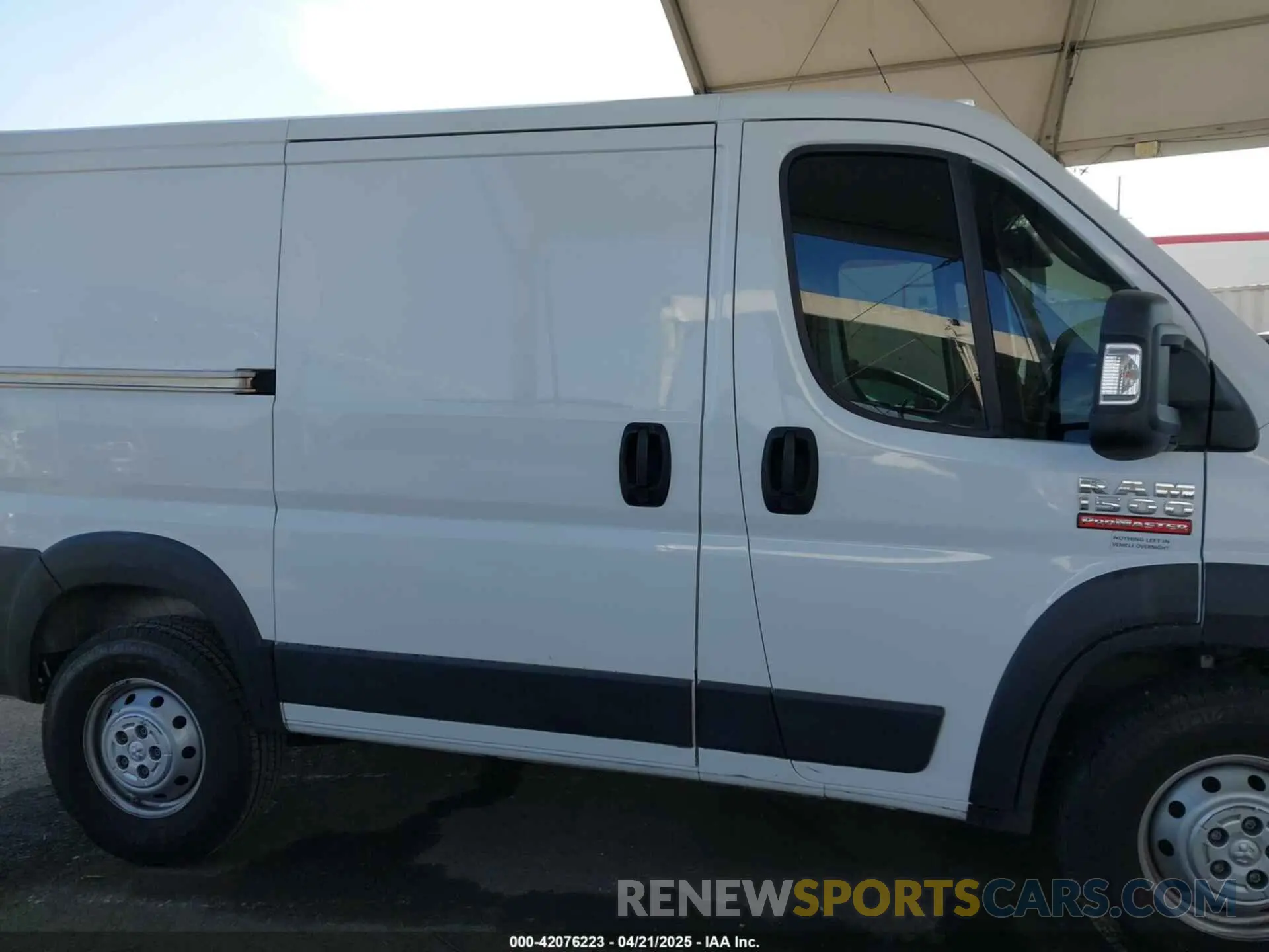 12 Фотография поврежденного автомобиля 3C6LRVNG0ME546386 RAM PROMASTER 1500 2021