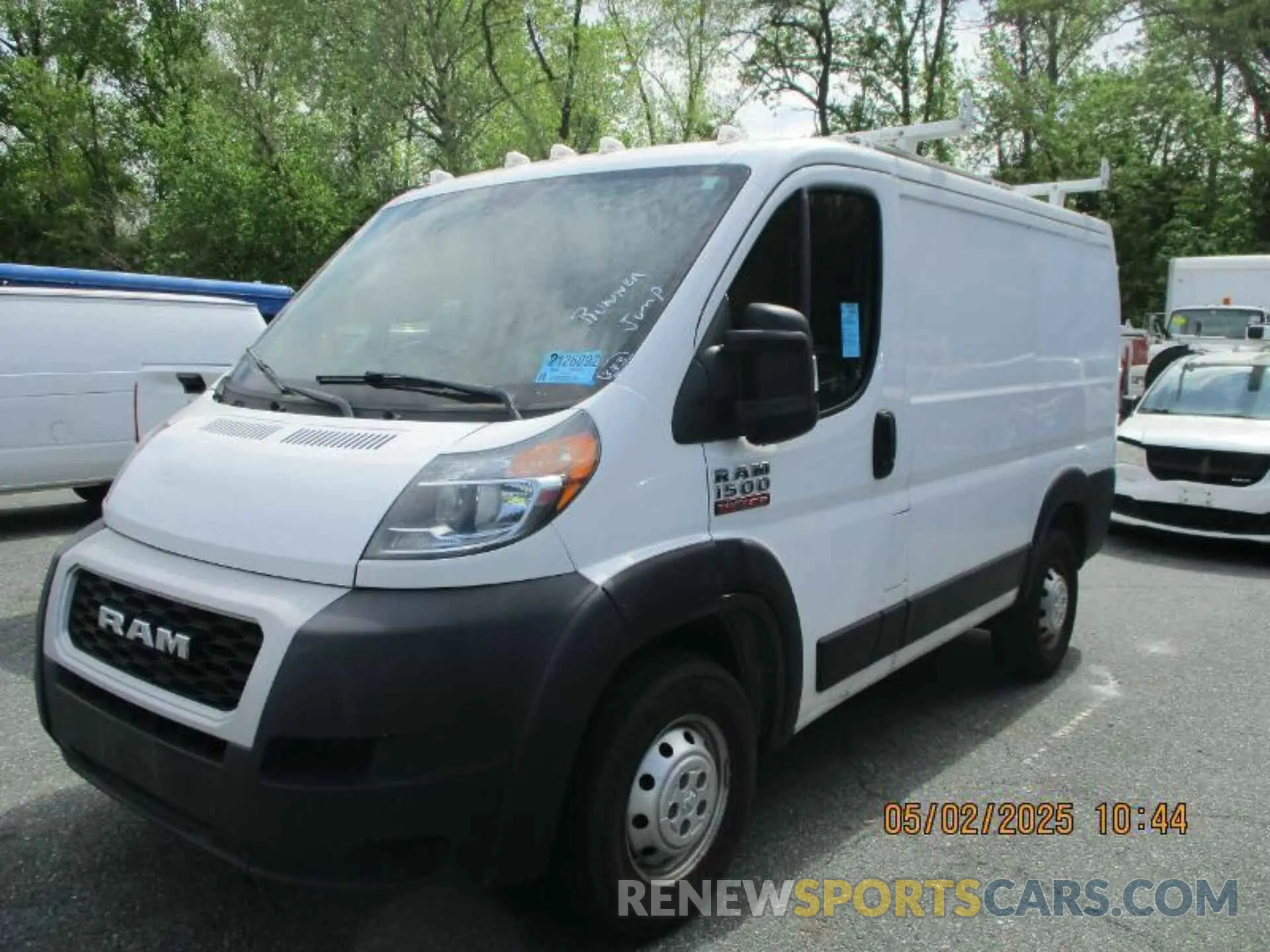 9 Photograph of a damaged car 3C6LRVNG2ME514958 RAM PROMASTER 1500 2021